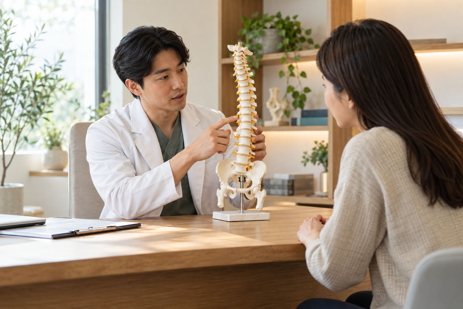 광주 허리통증 한의원 — 허리 상담 자료에 관한 AI 설명용 이미지